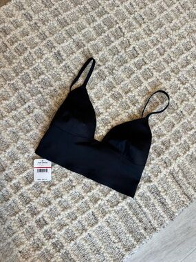 Free People Black Triangle Bralette